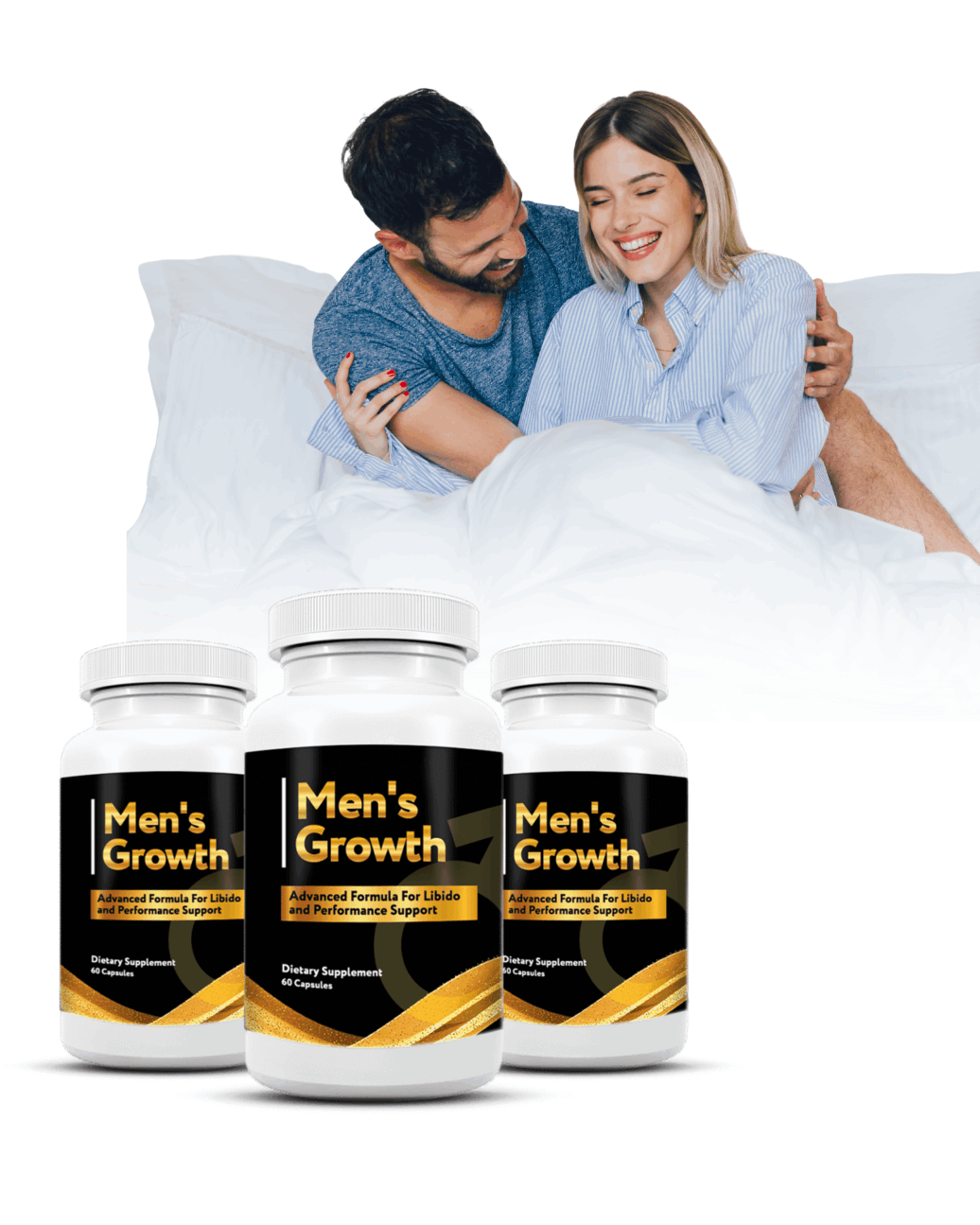 Happy couple Men's Growth